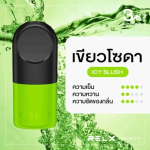RELX Infinity Pod Pro กลิ่นน้ำเขียวโซดา (Icy Slush)